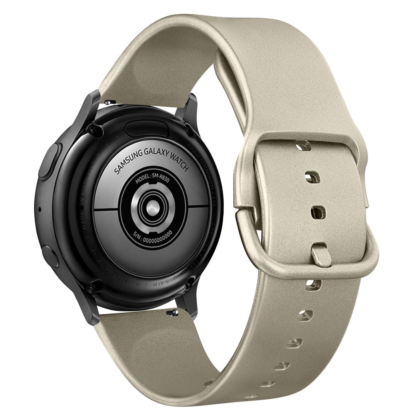 Smart Watch 20mm Silicone Wrist Strap