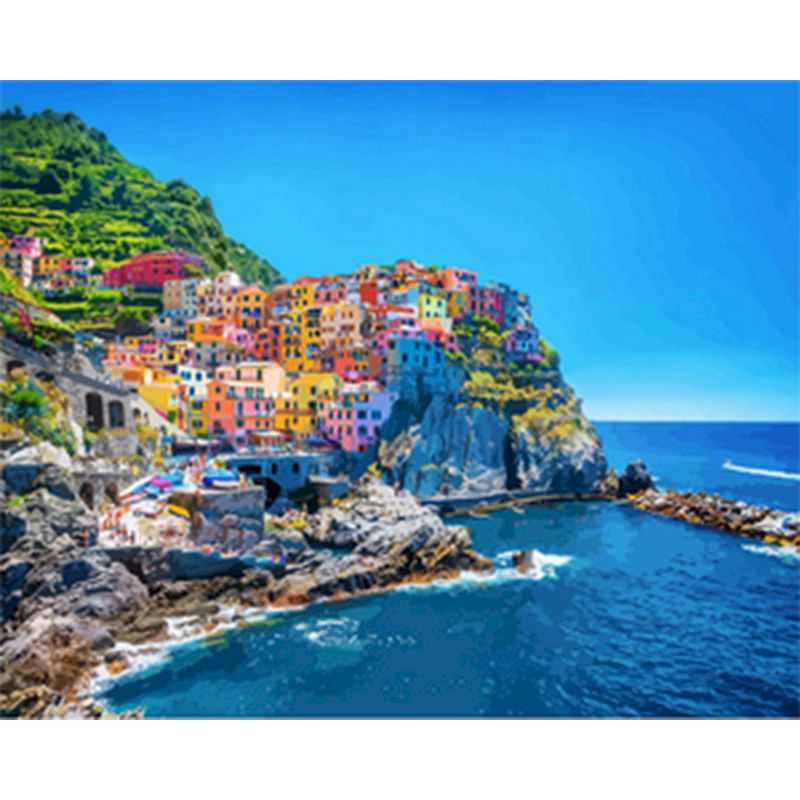 Beautiful Landscape Paint By Numbers Kit (Framed)