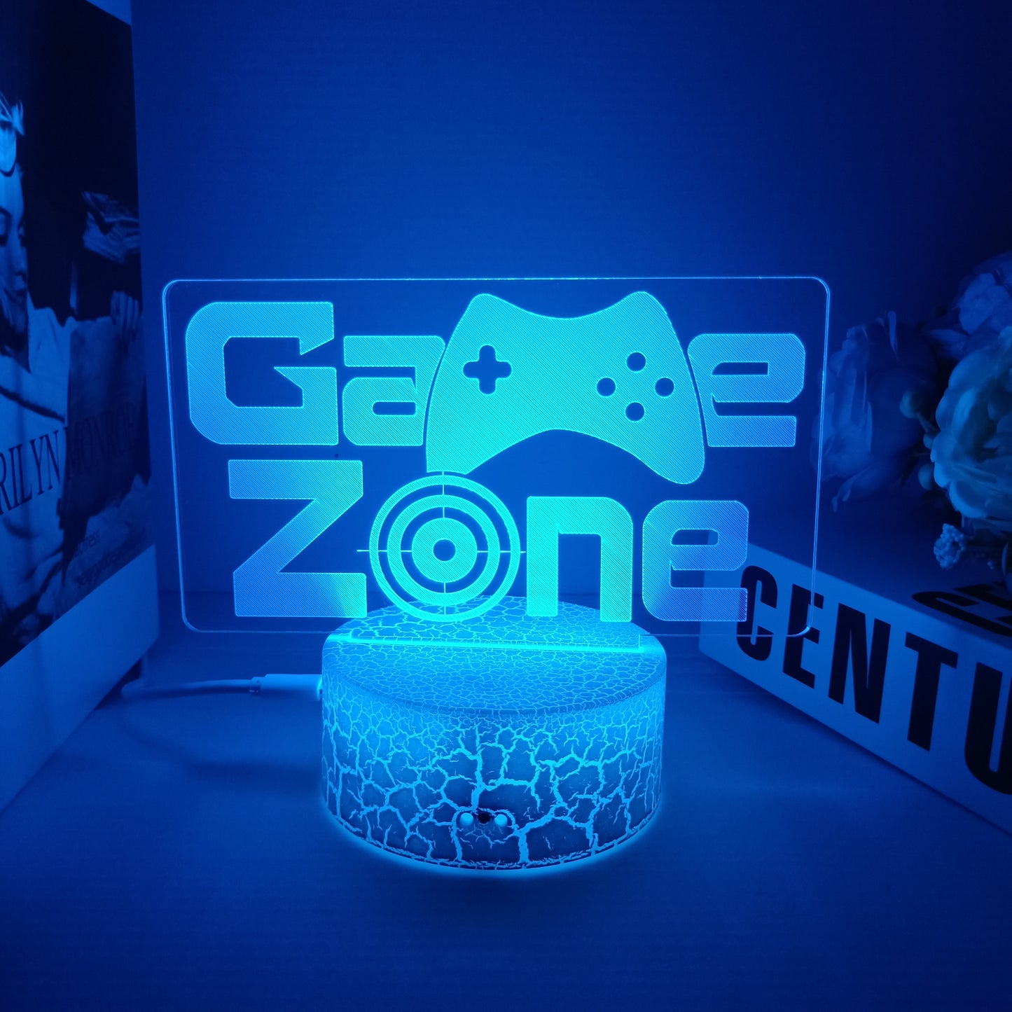 3D Neon Gamer Lights