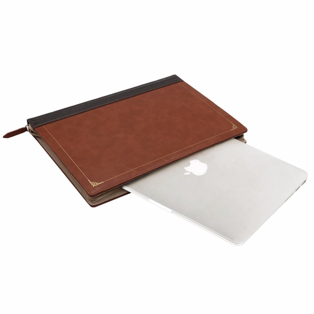 Deceptive Vintage Book MacBook Laptop Case
