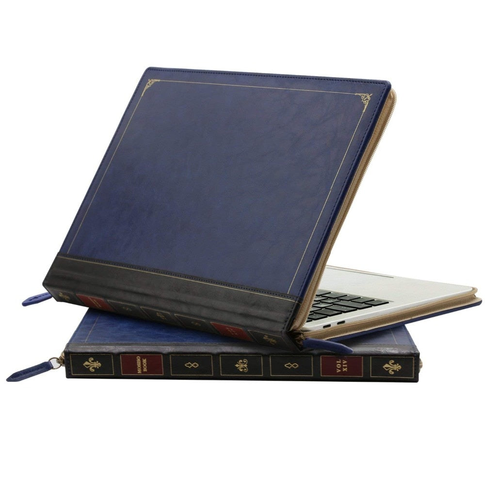 Deceptive Vintage Book MacBook Laptop Case