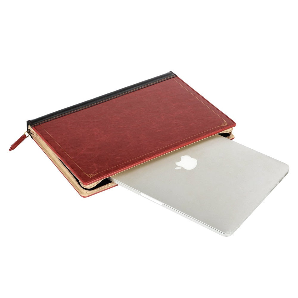 Deceptive Vintage Book MacBook Laptop Case
