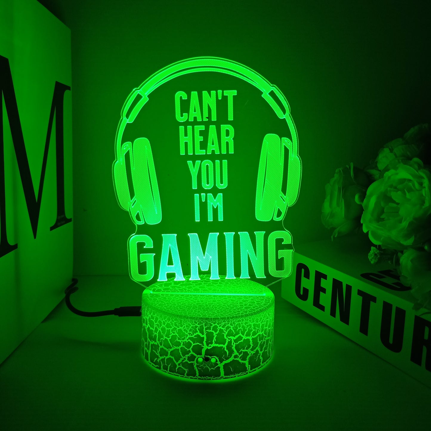 3D Neon Gamer Lights