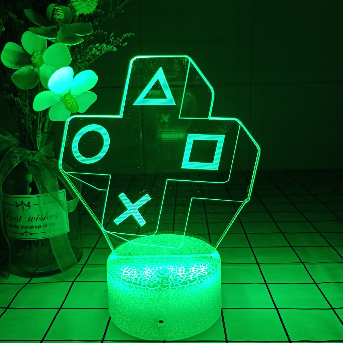 3D Neon Gamer Lights