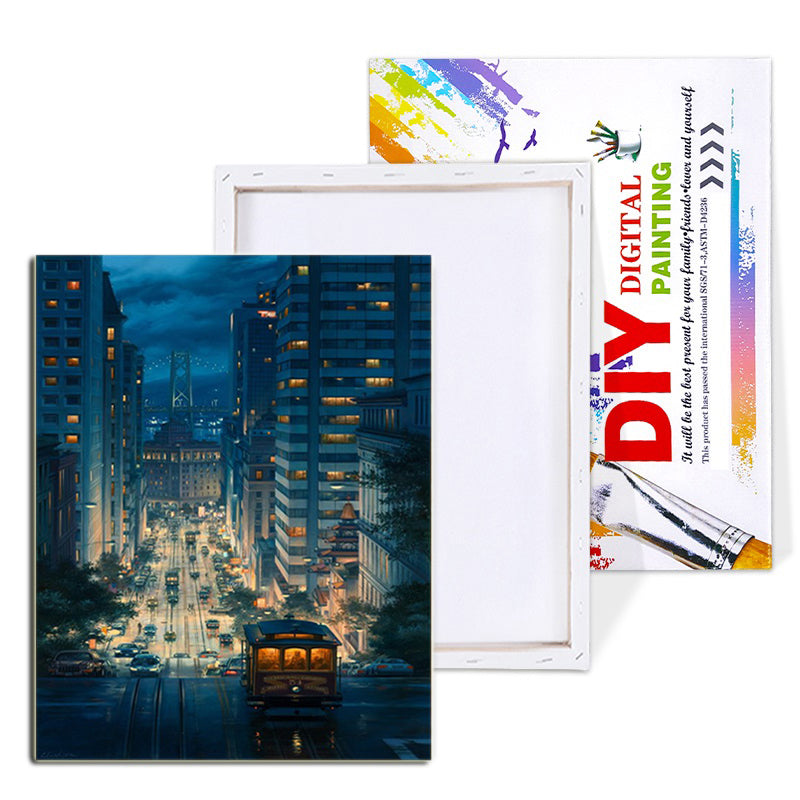 Beautiful Landscape Paint By Numbers Kit (Framed)