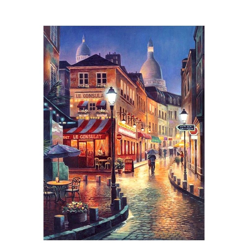 Beautiful Landscape Paint By Numbers Kit (Framed)
