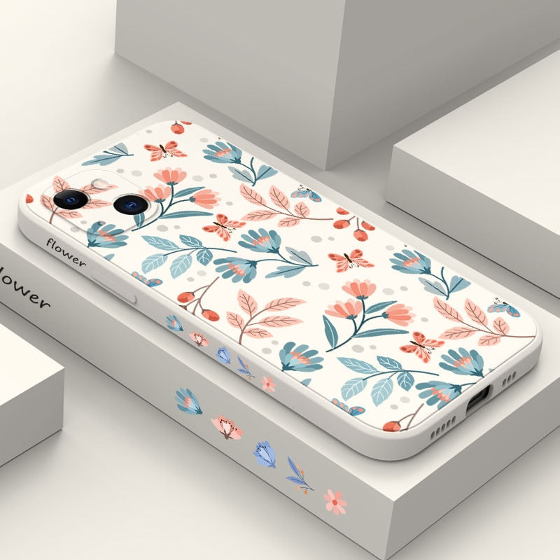 Spring Garden Silicone iPhone Case