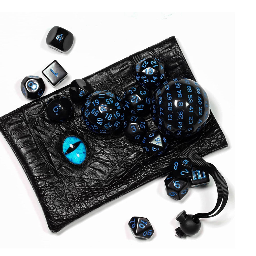 Poludie 15-Piece DnD Dice Set