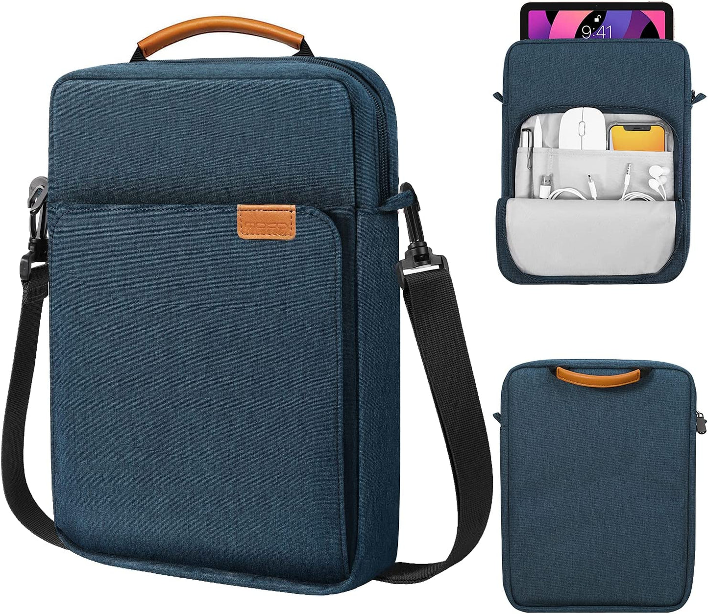 Upright Laptop & Tablet Shoulder Bag