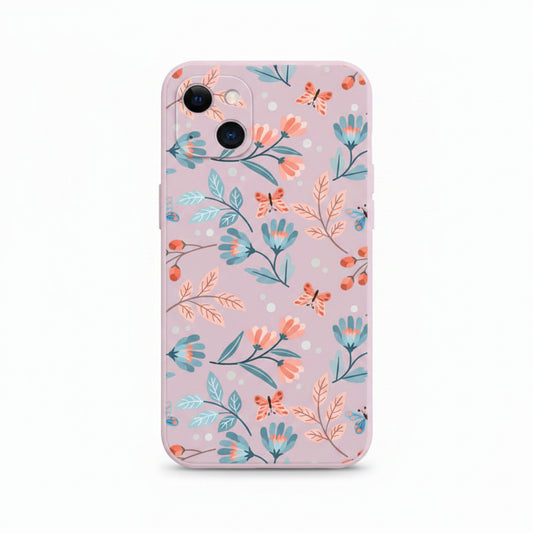 Spring Garden Silicone iPhone Case