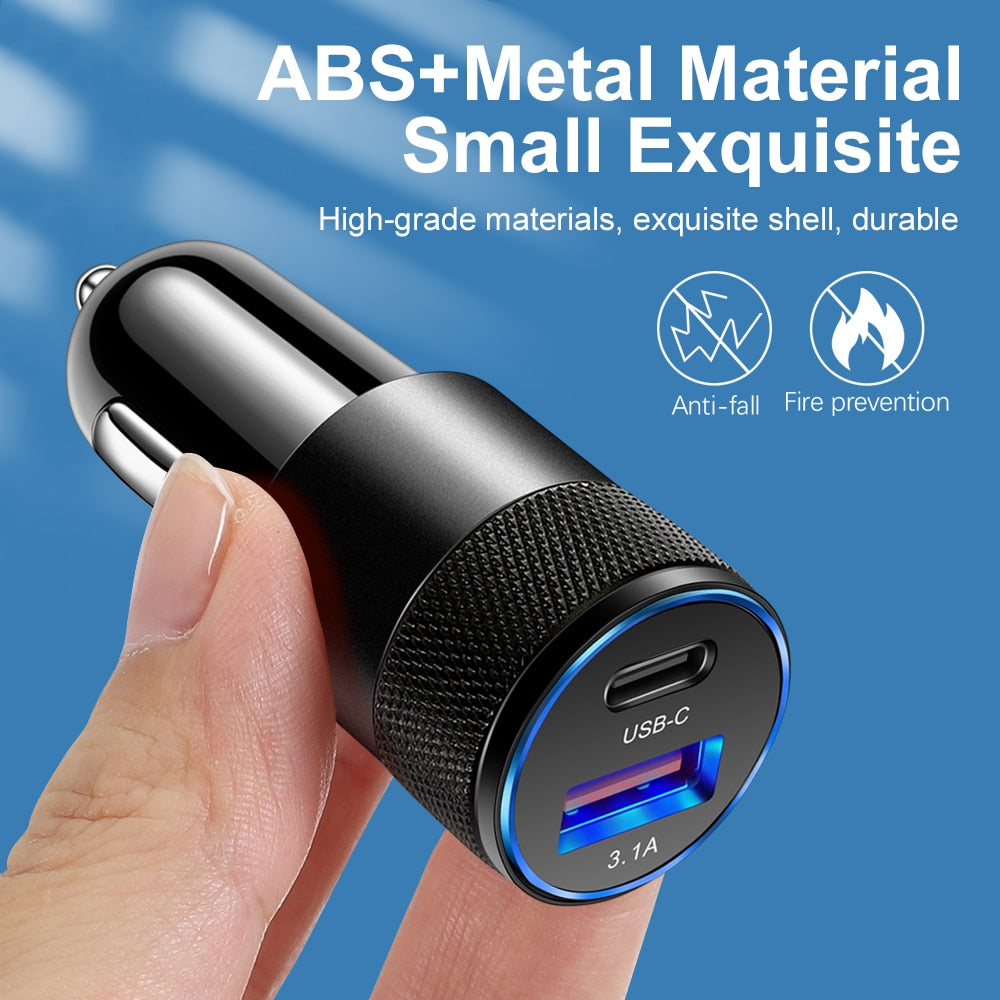 Multi-Device Portable Car Charger