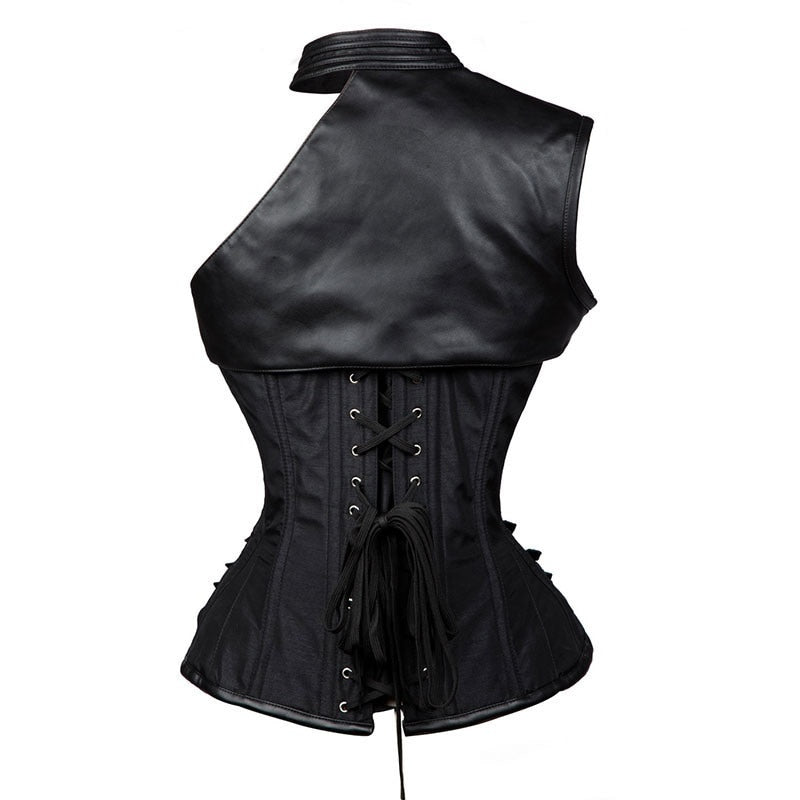 Steampunk Medieval Women's Armour Costume Corset