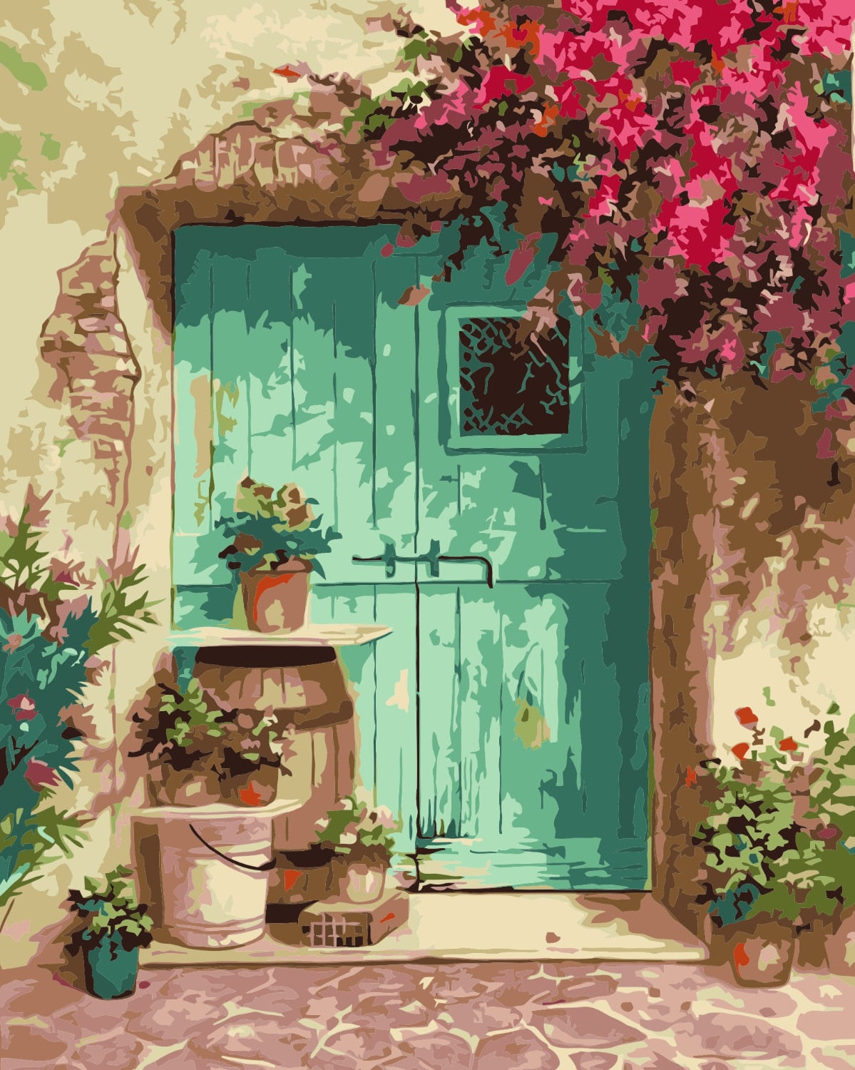 Beautiful Landscape Paint By Numbers Kit (Framed)