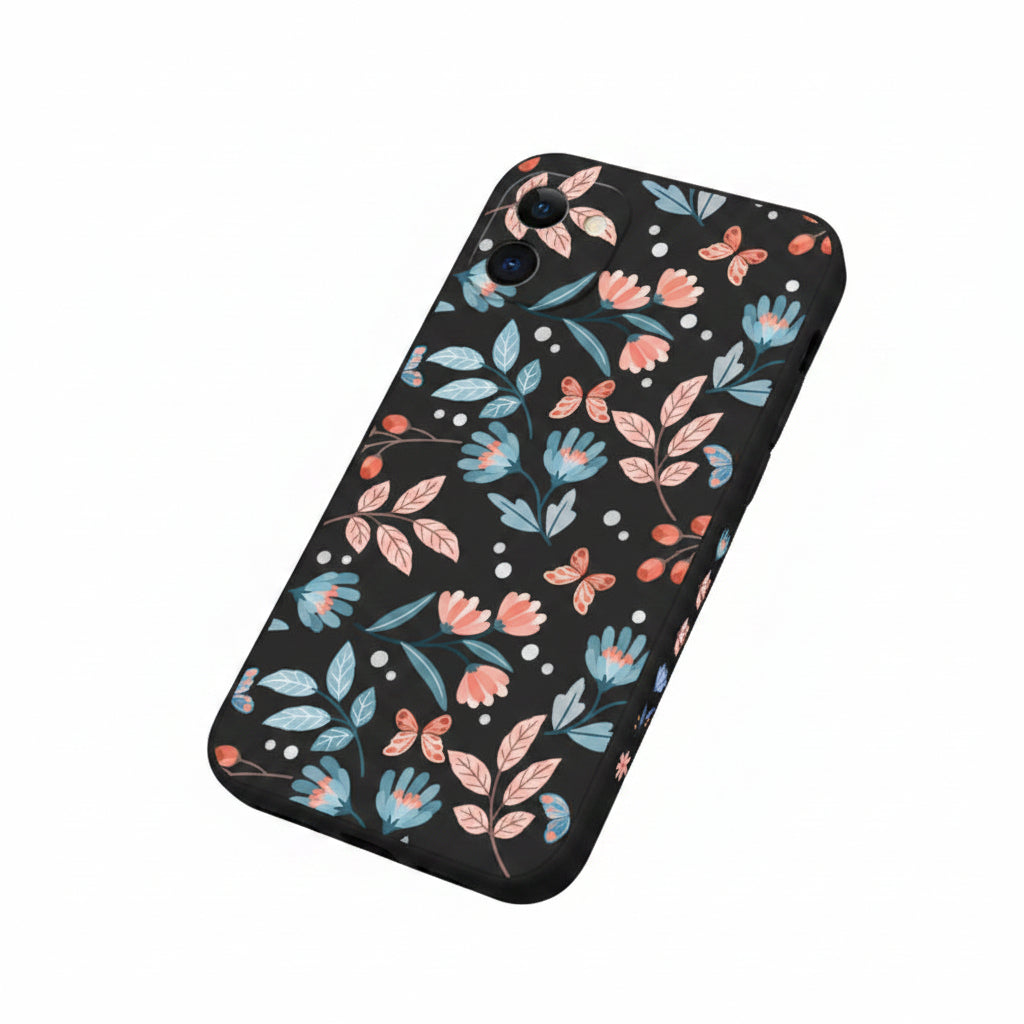 Spring Garden Silicone iPhone Case