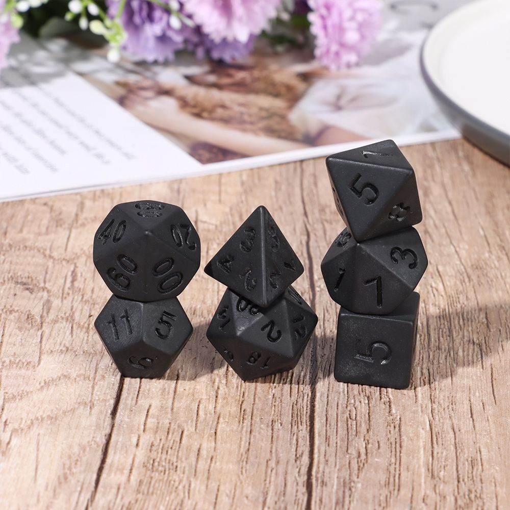 Solid Colour DnD Dice Set