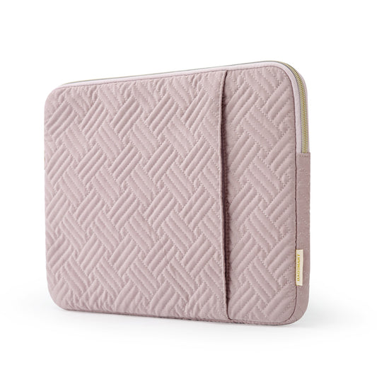 Weave Pattern Laptop Sleeve by Bagsmart - 13.3-15.6 inch Laptops