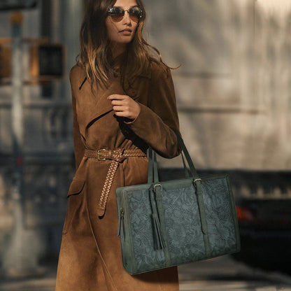 ECOSUSI Laptop Office Tote Bag
