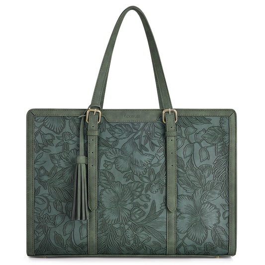 ECOSUSI Laptop Office Tote Bag
