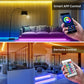 Adhesive Bluetooth LED Light Strips - Multicolour, USB, Remote Control