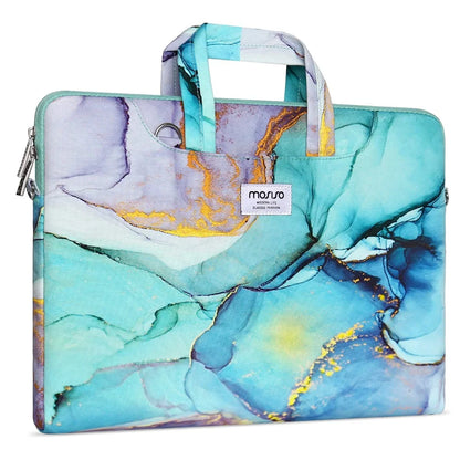 MOSISO Printed Laptop Shoulder Bag – 13–17.3 Inch