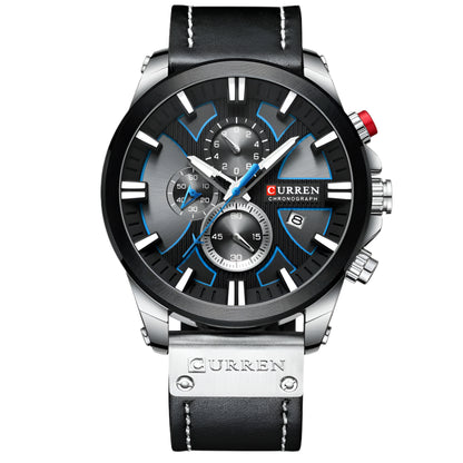 Men's Sport Wrist Watch - Curren Chronograph