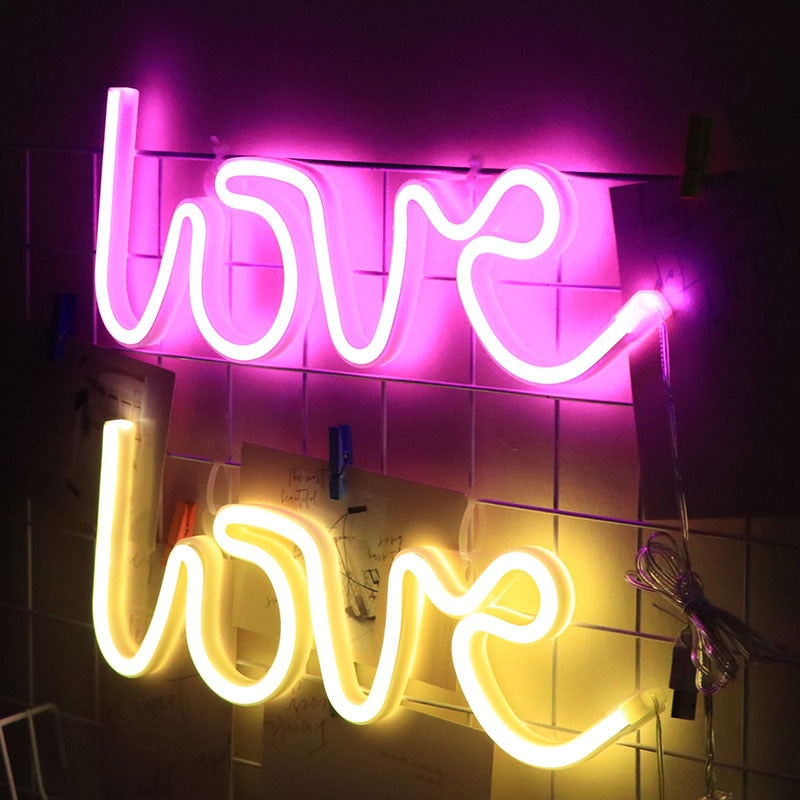 LOVE LED Neon Sign