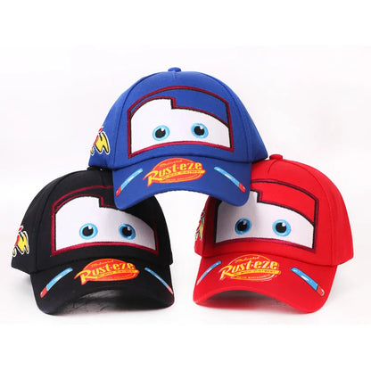 Kids Baseball Cap Hat of Lightning McQueen
