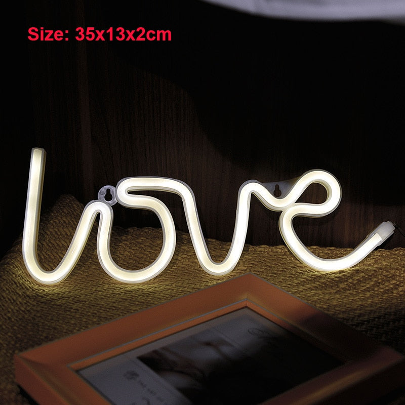 LOVE LED Neon Sign