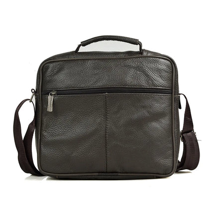 Genuine Leather Men's Office Shoulder Bag