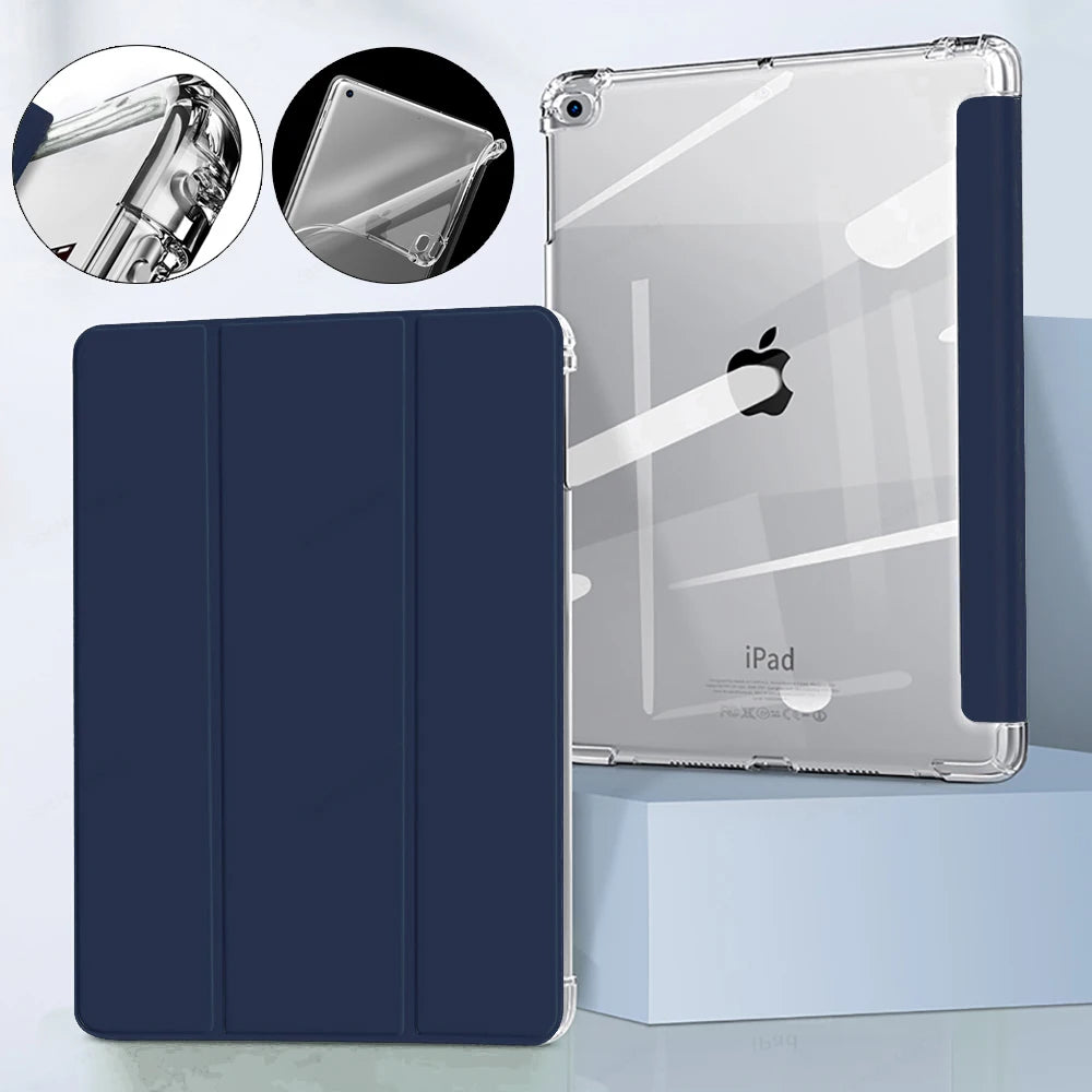 Protective Matte Tablet Flip Case (for iPad)