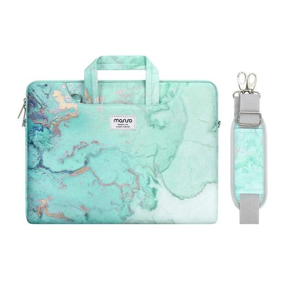 MOSISO Printed Laptop Shoulder Bag – 13–17.3 Inch