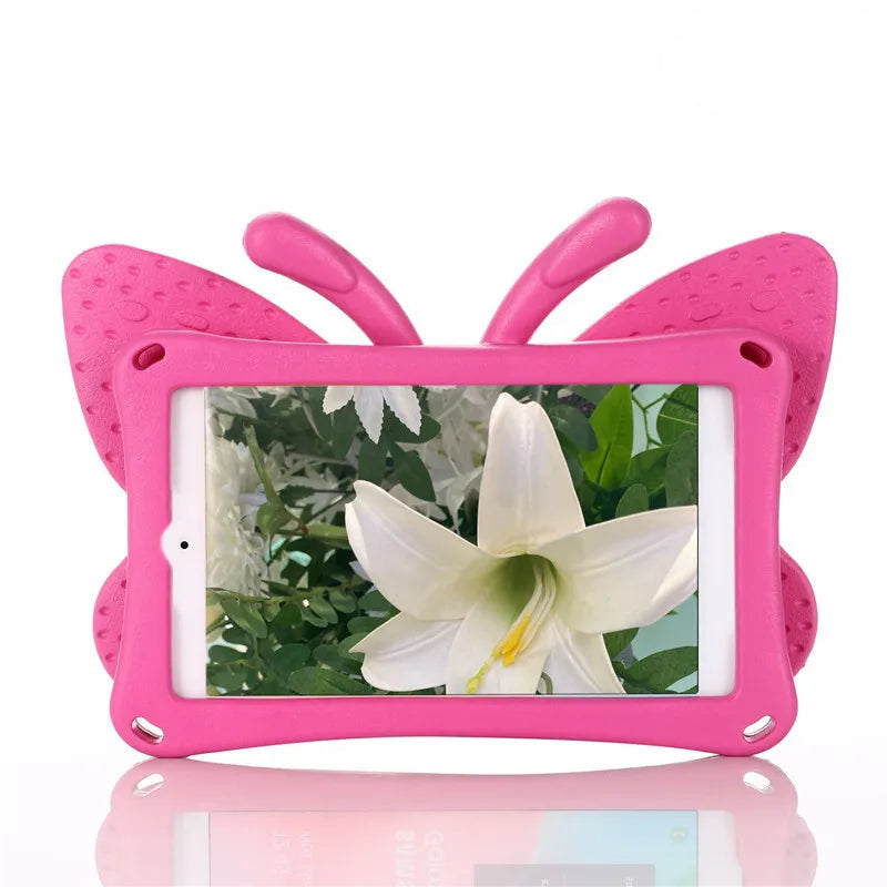 3D Butterfly Shockproof iPad Case