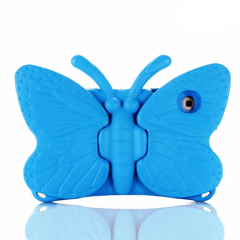 3D Butterfly Shockproof iPad Case