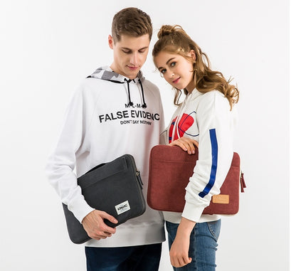 Kinmac Shockproof Laptop Bag - Solid Colour