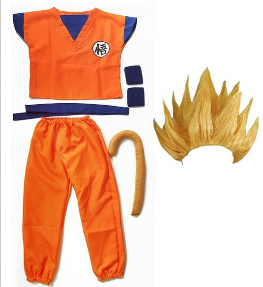 Dragonball-Z Costume for Adults & Kids