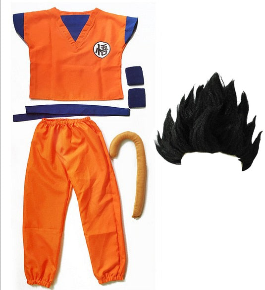 Dragonball-Z Costume for Adults & Kids