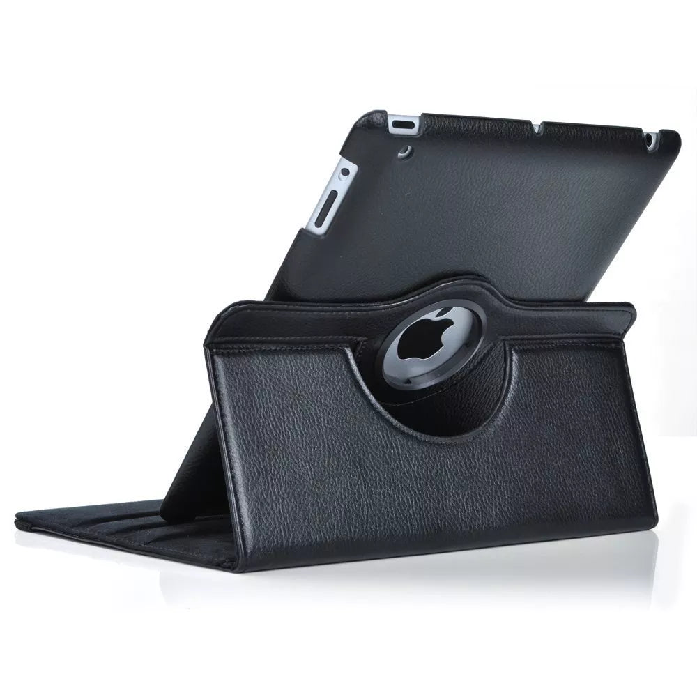 Leather iPad Case with Stand and 360 degree Rotation | iPad