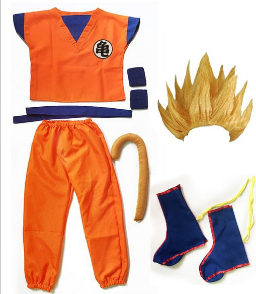 Dragonball-Z Costume for Adults & Kids