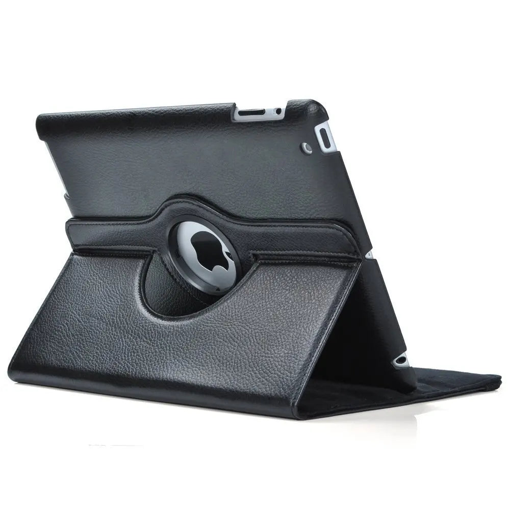 Leather iPad Case with Stand and 360 degree Rotation | iPad