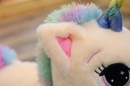 Plush Toy 40-80cm of Rainbow Unicorn