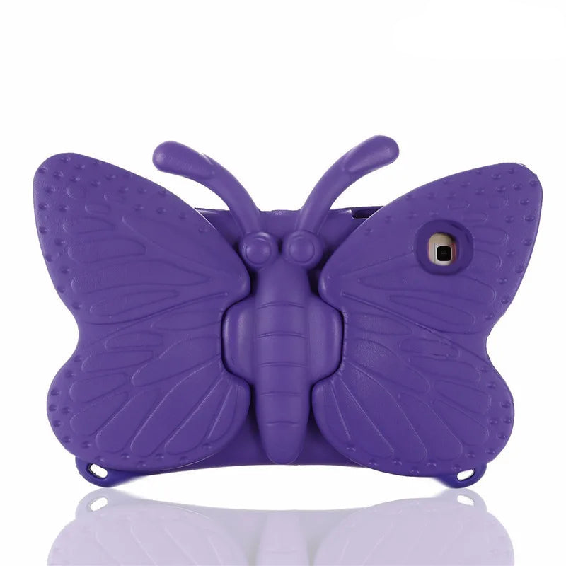 3D Butterfly Shockproof iPad Case