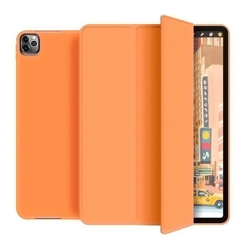 Protective Matte iPad Flip Case