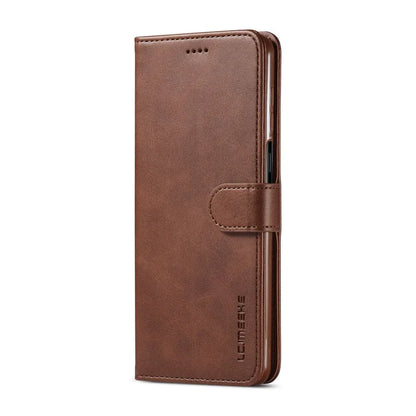 Leather Flip Case with Card Slots for Google Pixel