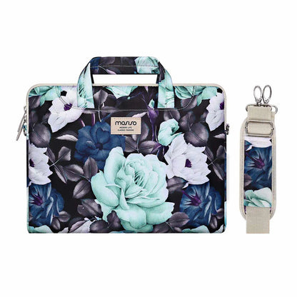 MOSISO Printed Laptop Shoulder Bag – 13–17.3 Inch