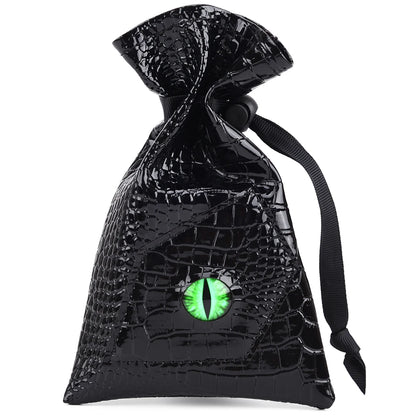 Drawstring Dice Bag with Dragon Eye