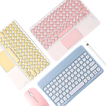 Lightweight Portable Wireless Keyboard and Mouse for Laptops and Tablets