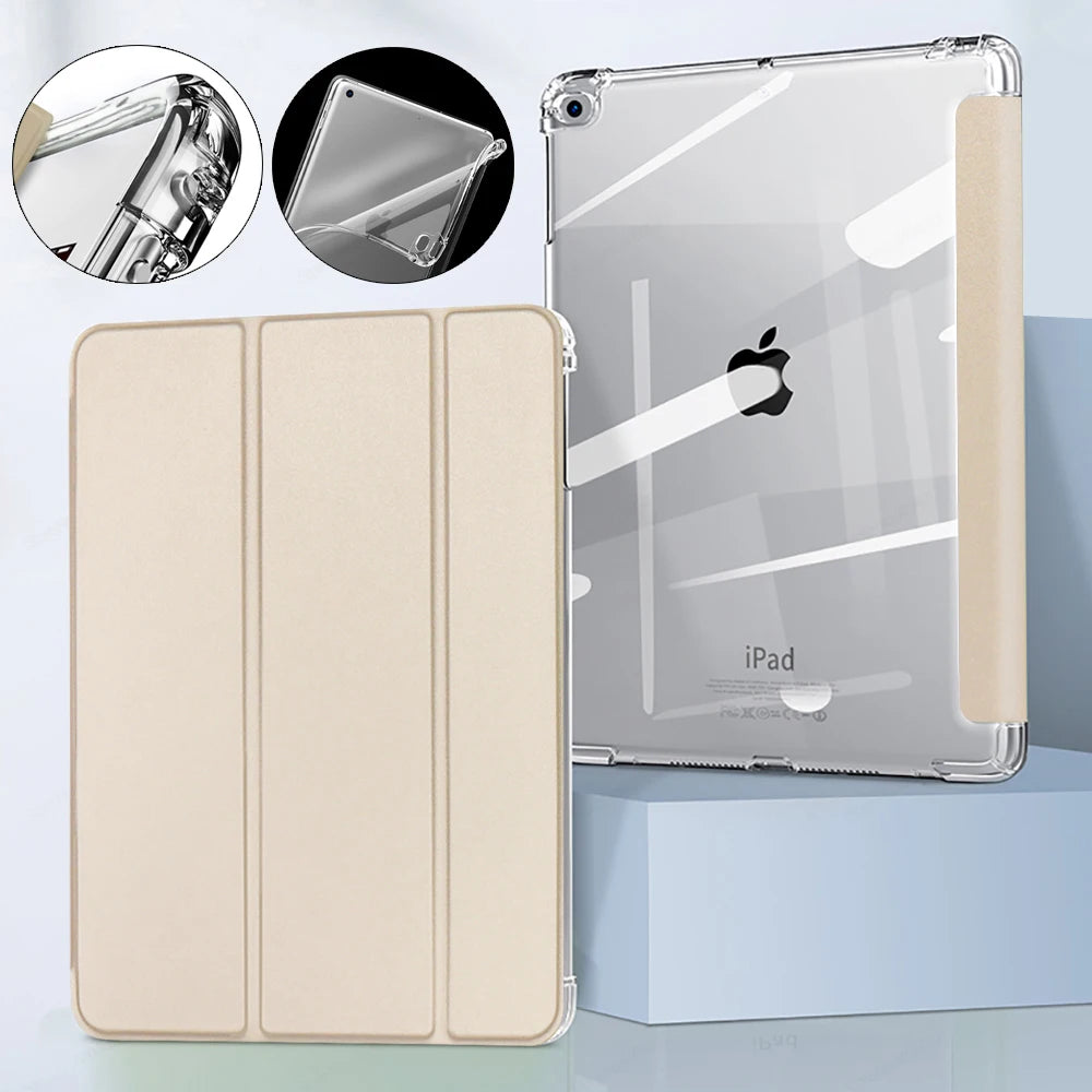 Protective Matte Tablet Flip Case (for iPad)