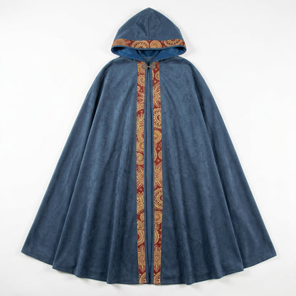 Medieval Hooded Cloak Coat – Long Gothic Cape