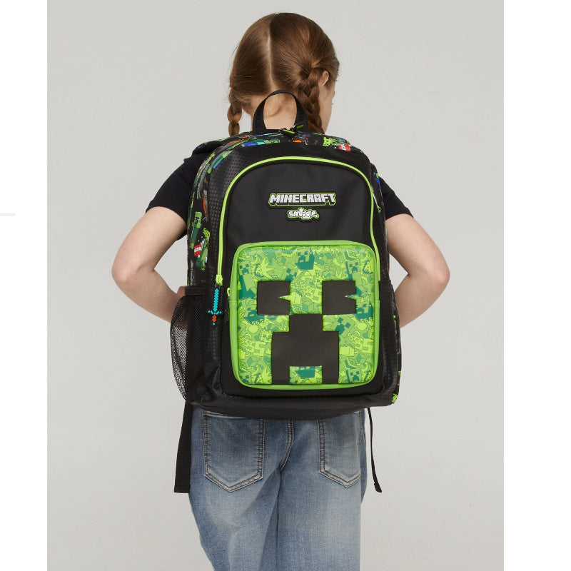 Smiggle Minecraft Kids School Backpack