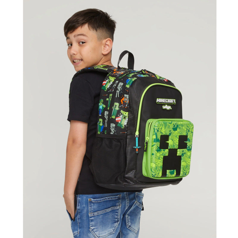 Smiggle Minecraft Kids School Backpack